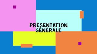 PRESENTATION GENERALE [upl. by Asilla]