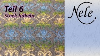 Fair Isle Tuch stricken quotTulpinaquot Steek abhäkeln Teil 6 DIY Anleitung by NeleC [upl. by Nylhtiak]