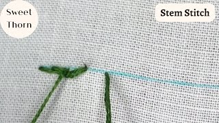 Stem Stitch [upl. by Spencer]