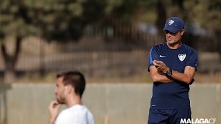 Última sesión en el Viso antes del Málaga  Villarreal [upl. by Denni]