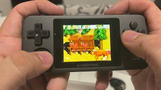 RG 280M FIRST IMPRESSIONS AND UNBOXING ANBERNIC HANDHELD CONSOLE [upl. by Nasaj]