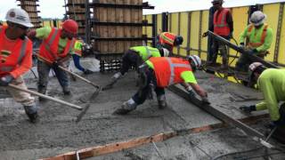 Highrise Concrete Pour in Seattle [upl. by Saiff722]