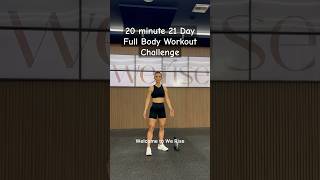 Day 1 of WeRise App 21 Day Full Body Workout Challenge  WeRise App for full challenge [upl. by Azer309]