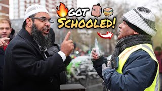 🔥🇬🇧 UK DEBATE  Christian Street Preacher Gets SCHOOLED by Muslim❗ [upl. by Davidson556]