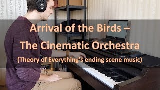 Arrival of the Birds  The Cinematic Orchestra Piano Cover  sheet music [upl. by Amati960]