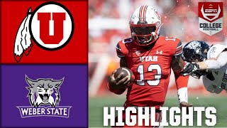 Weber State Wildcats vs Utah Utes  Full Game Highlights [upl. by Prowel]