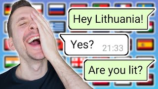 If Countries Had WhatsApp 3 [upl. by Haerb770]