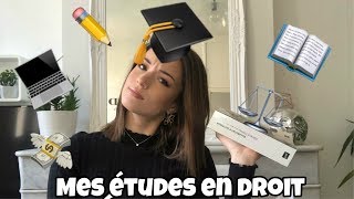 MON PARCOURS SCOLAIRE  ÉTUDES EN DROIT BAC4 amp EXAMEN CRFPA 2019  Gabrielle Joséphine [upl. by Damalas]