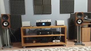 Amphion Argon 3  Audiolab 8300MB  Cambridge 851N [upl. by Annawt]