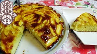 Gâteau de semoule aux pommes facile et pas cher [upl. by Brause]