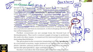 EcosystemPart 3Chapter 14 NCERT line by line Explanation for NEET [upl. by Noyad437]