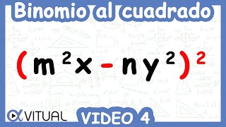 Binomio al cuadrado video 4 [upl. by Greyson]