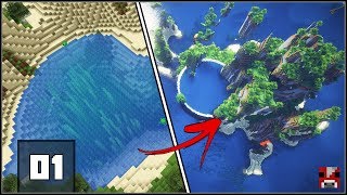 Minecraft Timelapse  ANTI Fishbowl Base  Pt 1 WORLD DOWNLOAD [upl. by Aihc]