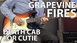 How to Play Grapevine Fires by Death Cab For Cutie [upl. by Aurie]