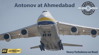 Worlds largest Cargo Antonov 124 landing at ahmedabadairport antonov [upl. by Buxton]