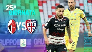 HIGHLIGHTS  Bari vs Cagliari 11  SERIE BKT [upl. by Martz288]