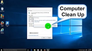 How to Clean your Computer and How to Clean disk space Windows 10  Free amp Easy [upl. by Rangel]