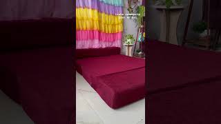 Sofa cum bed from Flipkart review shortvideo meeshoaffordable flipkarthaul shortsfeed ￼ [upl. by Mcbride]