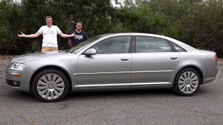 The 2005 Audi A8L W12 Is Ultra Luxury For Under 30000 [upl. by Schilling419]