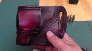 Gary Cs SampW Model 193 Leather Holster [upl. by Nsaj]