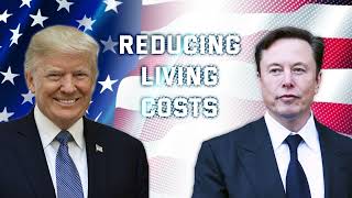 Elon Musk interviews Donald Trump on Living Costs [upl. by Nepean]