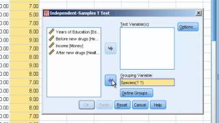 Independent Sample ttest [upl. by Dorran749]