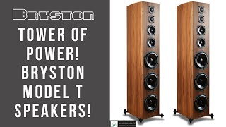 Review Of The Bryston Model T Speakers [upl. by Grindle817]