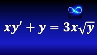 64 Ecuación diferencial de Bernoulli EJERCICIO RESUELTO [upl. by Emelina423]