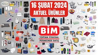 BİM 16 ŞUBAT 2024 AKTÜEL ÇEYİZ KATALOĞU  BİMDE BU HAFTA CUMA NE VAR  BİM AKTÜEL  ÇEYİZ ÜRÜNLERİ [upl. by Cleary]