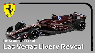 HP Scuderia Ferrari 2024 Las Vegas Livery Concept [upl. by Anaiq238]