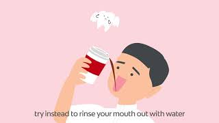 Ask Colgate How can I prevent food amp drink from staining my teeth [upl. by Atnek]