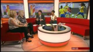 Karen Keohane Talks About Us Girls on BBC Breakfast 220214 [upl. by Vorster]