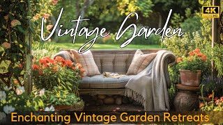 Cozy Backyard 10 Enchanting Vintage Garden Retreats amp DIY Decor Ideas for Stunning Outdoor Spaces [upl. by Triplett]