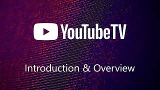 Streaming TV Tutorial  YouTube TV [upl. by Pollyanna]