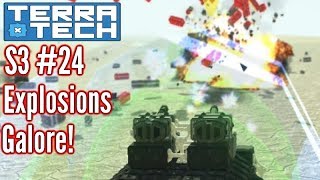 Terratech  Ep24 S3  Weapon Testing and Collecting  Terratech v0791 Gameplay [upl. by Aieka]