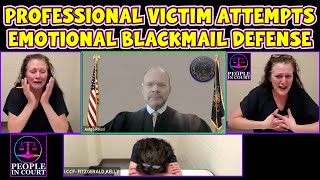 PROFESSIONAL VICTIM HITS JUDGE WITH EMOTIONAL BLACKMAIL TO MITIGATE DUI 3 [upl. by Grete609]