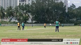 Live Cricket Match  DICKENSON ROAD BANGLORE vs KR Squad  03Oct24 1144 AM 15 overs  JOYALUKKAS [upl. by Dlorag]