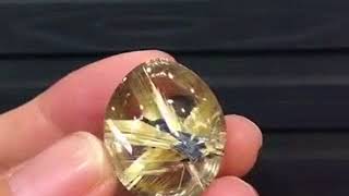 The best quality rutilated quartz crystal [upl. by Enyrehtak]