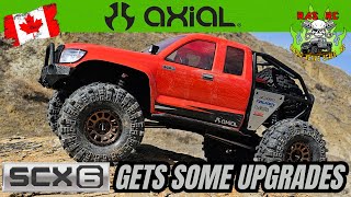 AXIAL SCX6 TRAIL HONCHO “GETS SOME ALUMINUM UPGRADES” [upl. by Lemyt]