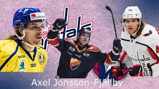 Axel JonssonFjällby  Washington Capitals Prospect Highlights [upl. by Daub]