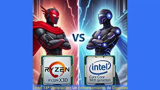 Ryzen X3D vs Intel 14ª Generación ¿Cuál es el Mejor Procesador para Gamersintel14thgen ryzen9000 [upl. by Rodoeht599]