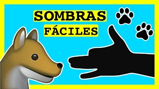 SOMBRAS CHINAS FÁCILES para niños  🐶 El PERRO  Figuras de animales [upl. by Gale283]