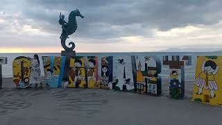 The Boardwalk Puerto Vallarta Malecon  Mexico  Walking Tour [upl. by Lemmuela99]