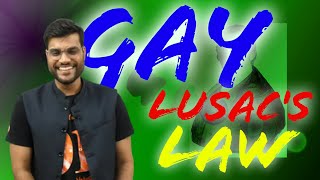 Gay Lussacs Law Class 11 State Of Matter By Arvind Arora Sir [upl. by Ahsineb]