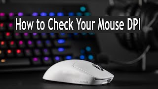 How to Check Mouse DPI  Test Mouse Sensitivity Online [upl. by Aneele]