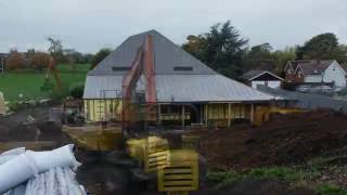 Glulam Beams Kings Hawford School [upl. by Massab]