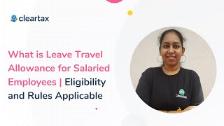 What is Leave Travel Allowance for Salaried Employees  Eligibility and Rules Applicable [upl. by Arluene]