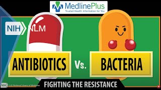 Antibiotics vs Bacteria Fighting the Resistance [upl. by Koeninger388]