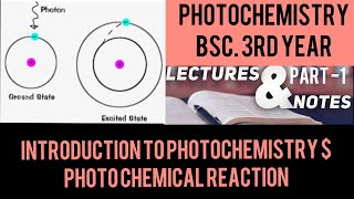 Introduction to photochemistry amp photochemical reaction [upl. by Aihsel]