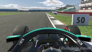 iRacing F1 W12 Onboard 125722 [upl. by Ahtibat]